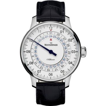 MeisterSinger Adhaesio Second Timezone Men's Watch AD901