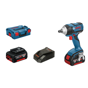 Bosch GDS 18 V-EC 250, 2x5.0Ah L-Boxx (06019D8100)