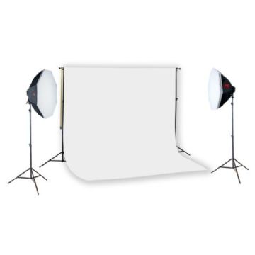 Falcon Eyes Background System Including Light 18x28W
