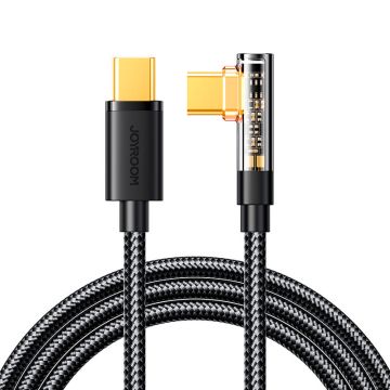 Joyroom S-CC100A6 USB to USB-C Angle 20W 1.2m cable Black