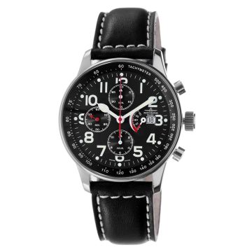 Zeno X-Large Retro Chrono Power Reserve Men's Watch P557PR-A1