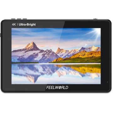 FeelWorld LUT7S 7" 2200nits 3D LUT Touch Screen DSLR Camera Field Monitor with Waveform VectorScope