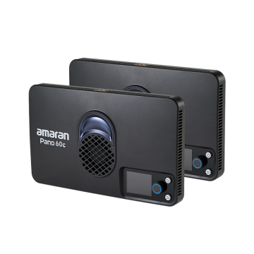 Amaran Pano 60c 2-Light Kit (Charcoal)