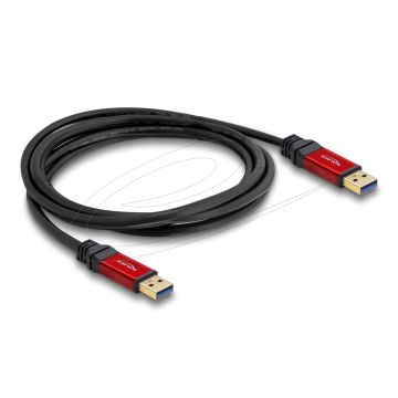 Delock Cable USB 3.0 Type-A Plug to USB 3.0 Type-A Plug 3 m Premium (82746)