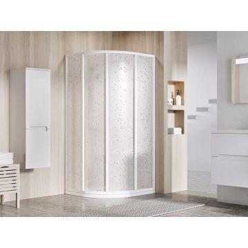 Ravak Shower Corner SKCP4-90 195 White+Polystyrene Pearl (3117O10211)