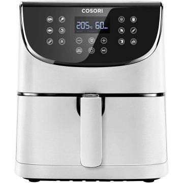 Cosori Air Fryer 5.5L XXL 1700W White with Digital LED Touch Screen 11 Programmes (CP158-AF)
