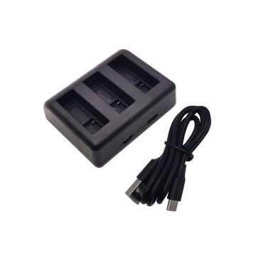 Extra Digital Tripple charger DJI Osmo Action 3/Action 4 CB971466 9990000971466