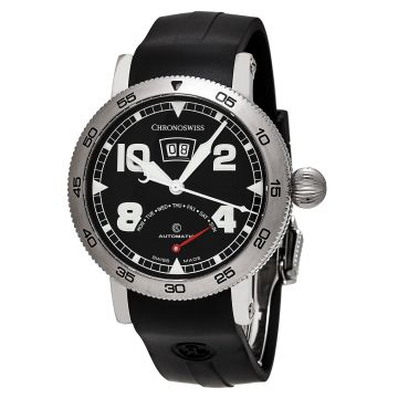 Chronoswiss TimeMaster Time Master Retrograde Day Men's Watch CH-8143-BK