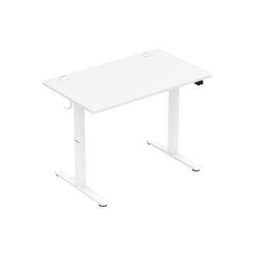 Huzaro Hero 7.9 White, Height-Adjustable Electric Gaming Desk