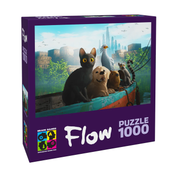 Brain Games Puzle 1000 Flow - filmas tēli puzle