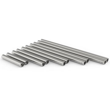 8Sinn 10cm 15MM Silver Rods 2pcs