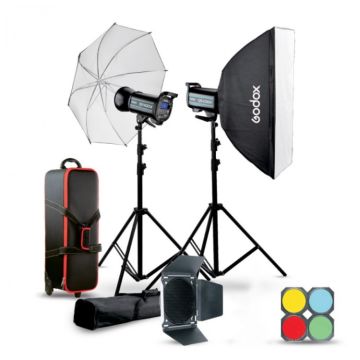 Godox Studio Flash Kit QSII 2xQS600II