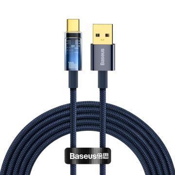 Baseus Explorer Series cable USB - USB Type C 100W 2m blue (CATS000303)