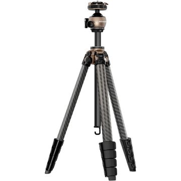 Neewer LT35 Carbon Fiber travel Tripod with 360° Panorama Ball Head