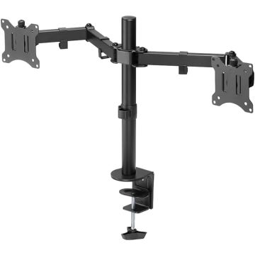 Goobay Dual Monitor Mount Flex 17-32in Black (58529)