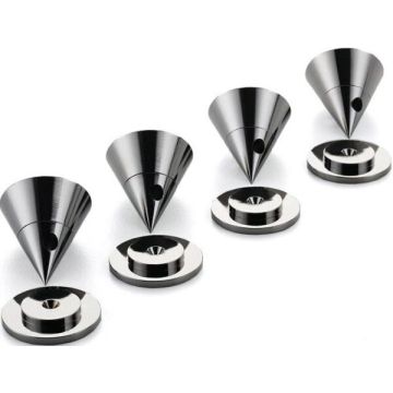 DALI Adjustable Spikes Black Chrome 4pcs (280213)