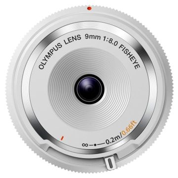 Olympus 9mm f/8 Fisheye White