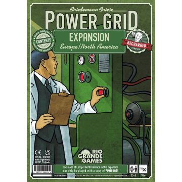 Lautapelit Power Grid: Europe/North America (EN)