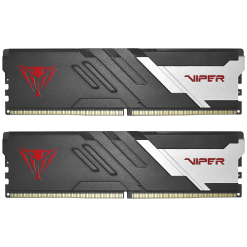 Patriot Viper Venom DDR5-6000 RAM, CL30, XMP 3.0 & EXPO - 64GB, Dual Kit, Black (PVV564G600C30K)
