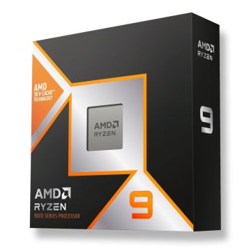 AMD Ryzen 9 9900X3D Desktop CPU 12-Core 128MB 120W Radeon (100-100001368WOF)