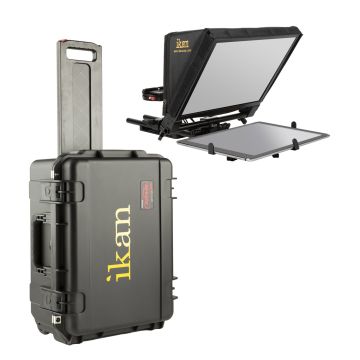 Ikan Elite Universal Tablet & iPad Pro Teleprompter Travel Kit (PT-ELITE-PRO-TK)