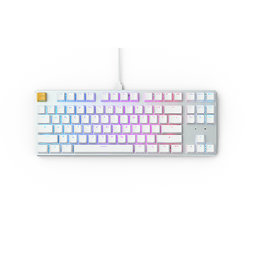 Glorious GMMK The White Ice Edition Tenkeyless (GLO-GMMK-TKL-BRN-W)