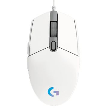 Logitech G102 LIGHTSYNC RGB Gaming Mouse White Datorpele (910-005824)