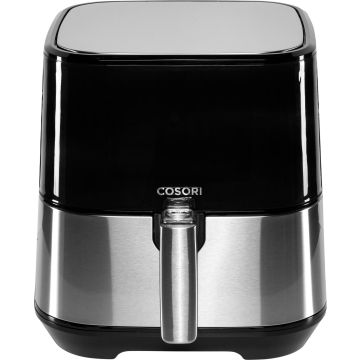 Cosori Air Fryer, Energy Saving, with Grill Accessories, 9 Functions & Special Drying, 10 Normal Recipes & 10 Drying Recipes, 1700 W, Silver, 5.5 Litres
