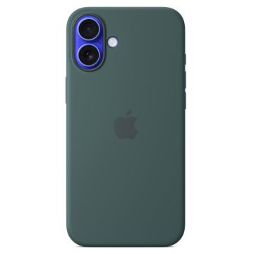 Apple iPhone 16 Plus Silicone Case with MagSafe Lake Green MYYH3