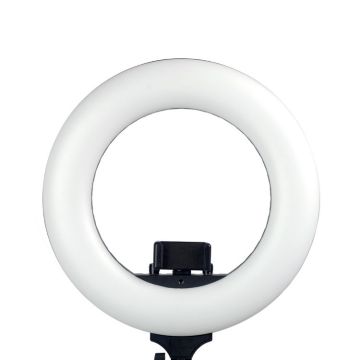 Caruba Round Vlogger 12 inch LED Set with Bag Black