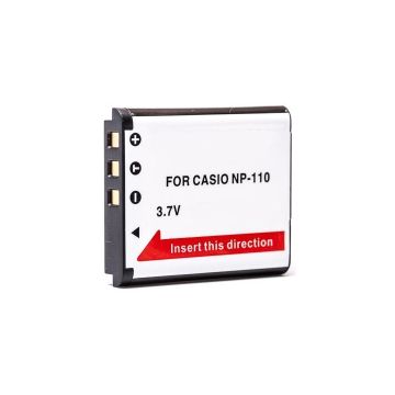 Extra Digital Casio, battery NP-110 DV00DV1257 4775341112571