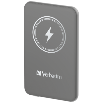 Verbatim Charge n Go Magnetic Power Bank 5000 mAh gray