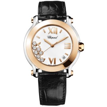 Chopard Happy Sport Round 36mm Ladies Watch 278492-9001