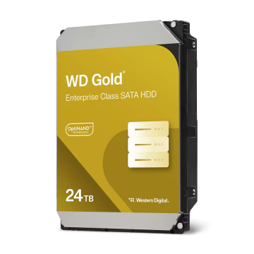 Western Digital WD Gold Enterprise Class SATA HDD - 24TB (WD242KRYZ)