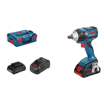 Bosch GDS 18V-EC 250, 2x4.0Ah ProCORE18V, 1880CV L-Boxx (06019D8105)