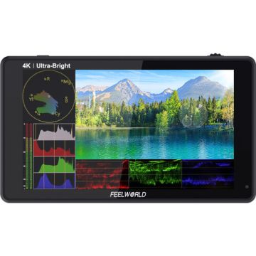 FeelWorld LUT6S 6 2600nits HDR/3D LUT Touch Screen DSLR Camera Field Monitor with Waveform