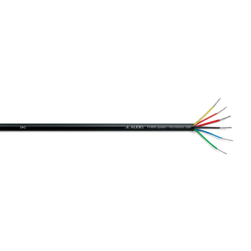JL Audio JLM-XD-BLKMFC-25 Black Speaker & LED Cable - 25ft