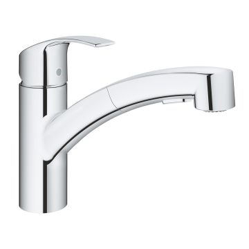 Grohe Eurosmart ar izvelkamu uzgali, hromēts, 30305000