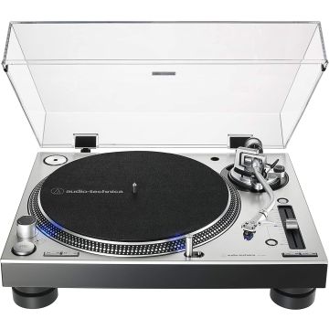 Audio Technica AT-LP140XPSVEUK Professional Direct Drive Turntable Silver