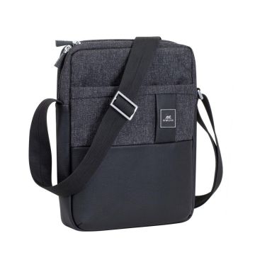 Rivacase Tablet Case Crossbody 11 inch Black Melange (8811BLACKMELANGE)