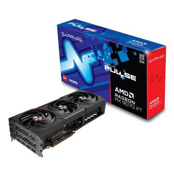 Sapphire PULSE AMD Radeon RX 9070 XT GPU (11348-03-20G)