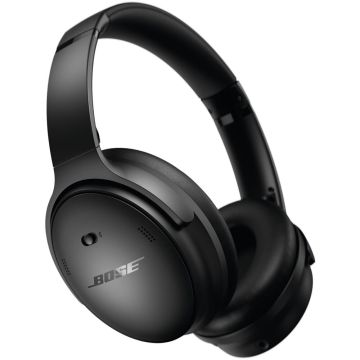 Bose QuietComfort Wireless Over-Ear Active Noise Canceling Headphones (Black) (884367-0100)