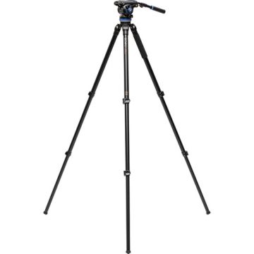Benro A373FBS8PRO Aluminum Single-Tube Tripod with S8Pro Fluid Video Head