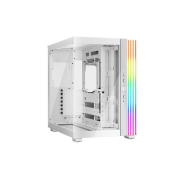 be quiet! Light Base 600 DX Midi Tower, Tempered Glass, ARGB - White (BGW66)