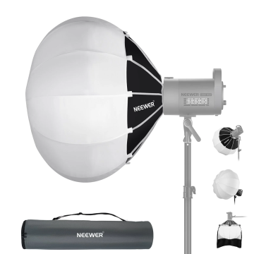 Neewer NS50L 50cm Quick Release Lantern Softbox with Fabric Barn Doors