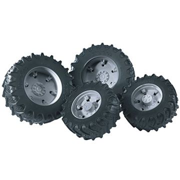 Bruder Twin Tyres with Grey Rims (03315)