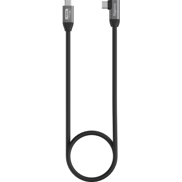 SmallRig 5732 USB-C Data Cable (Straight to Angled) 100cm 40Gbps + 240W + 8K