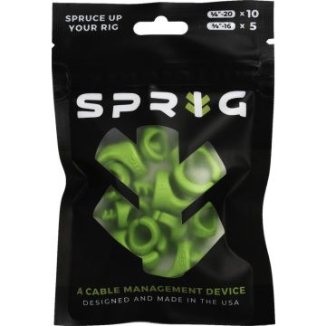 Sprig Green Value pack 10x 1/4 Sprigs + 5x 3/8 Big Sprigs