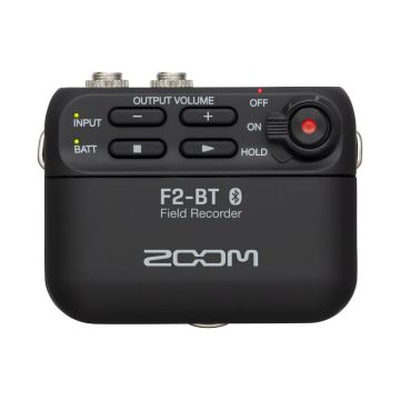 Zoom F2-BT Field Recorder with Bluetooth & Lavalier Mic