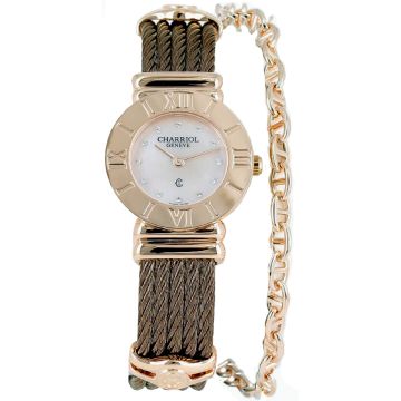 Charriol St Tropez Classic Ladies Watch 028RP.543.462